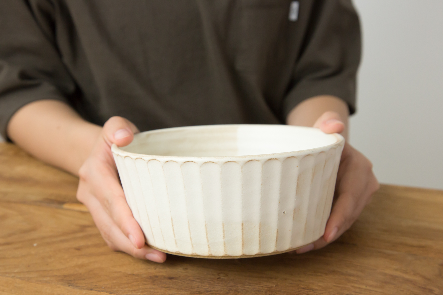 家族で囲む食卓にぴったりのサイズ