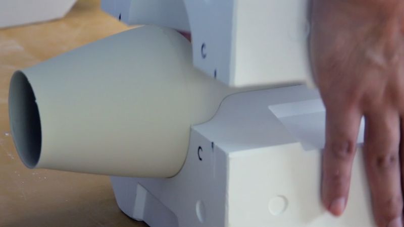 陶磁器の制作風景