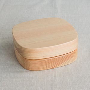 紀州桧ランチボックス 正方形