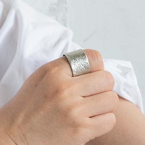 TIN BREATH Ring 15×80mm